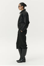 Load image into Gallery viewer, BOMBER FAUX LEATHER