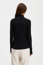 Load image into Gallery viewer, RIB MOCK NECK TOP