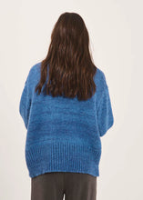 Load image into Gallery viewer, FUSCIA MELANGE KNIT TOP
