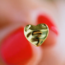 Load image into Gallery viewer, MELTED HEART 1 PCS. GOLD