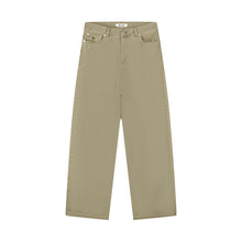 Load image into Gallery viewer, MONOGRAM BARREL LEG DENIM PANT