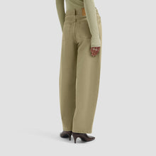 Load image into Gallery viewer, MONOGRAM BARREL LEG DENIM PANT