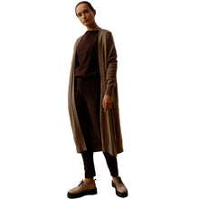 Load image into Gallery viewer, BRIES TROUSERS HEAVY JERSEY CACAO