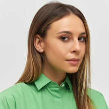 Load image into Gallery viewer, SUGAR CANE EARRING SILVER