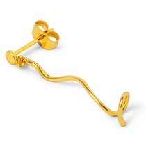 Load image into Gallery viewer, TOPPING SHORT SWIRL 1 PCS. GOLD