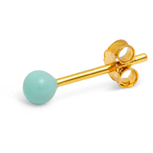 Load image into Gallery viewer, COLOR BALL EARRING 1 PCS MINT