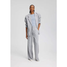 Load image into Gallery viewer, PAULAGZ PINSTRIPE MW WIDE PANTS
