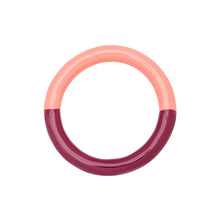 Load image into Gallery viewer, DOUBLE COLOR RING BURNT CORAL PLUM