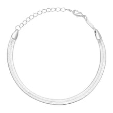 Load image into Gallery viewer, SNAKE BRACELET SILVER PLATED