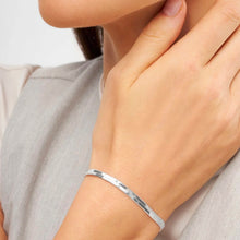 Load image into Gallery viewer, SNAKE BRACELET SILVER PLATED