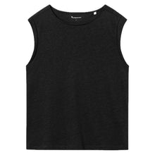 Load image into Gallery viewer, LOOSE FOLD UP LINEN T-SHIRT
