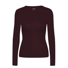 Load image into Gallery viewer, WOMEN ORGANIC RIB LS T-SHIRT