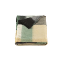 Load image into Gallery viewer, SCARF BLOCKED MINT/BEIGE/BLACK