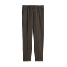 Load image into Gallery viewer, TERRY CROPPED TROUSERS DARK FOREST GREEN
