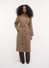 Load image into Gallery viewer, JOY BELTED WOOL COAT
