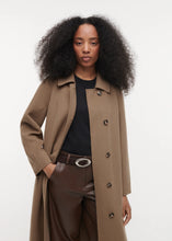 Load image into Gallery viewer, JOY BELTED WOOL COAT
