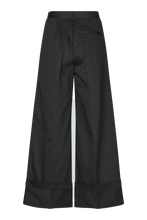 Load image into Gallery viewer, RIO WIDE TROUSERS BLACK
