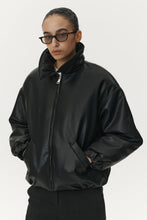 Load image into Gallery viewer, BOMBER FAUX LEATHER
