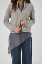 Load image into Gallery viewer, TRACY KNIT ZIP CARDIGAN
