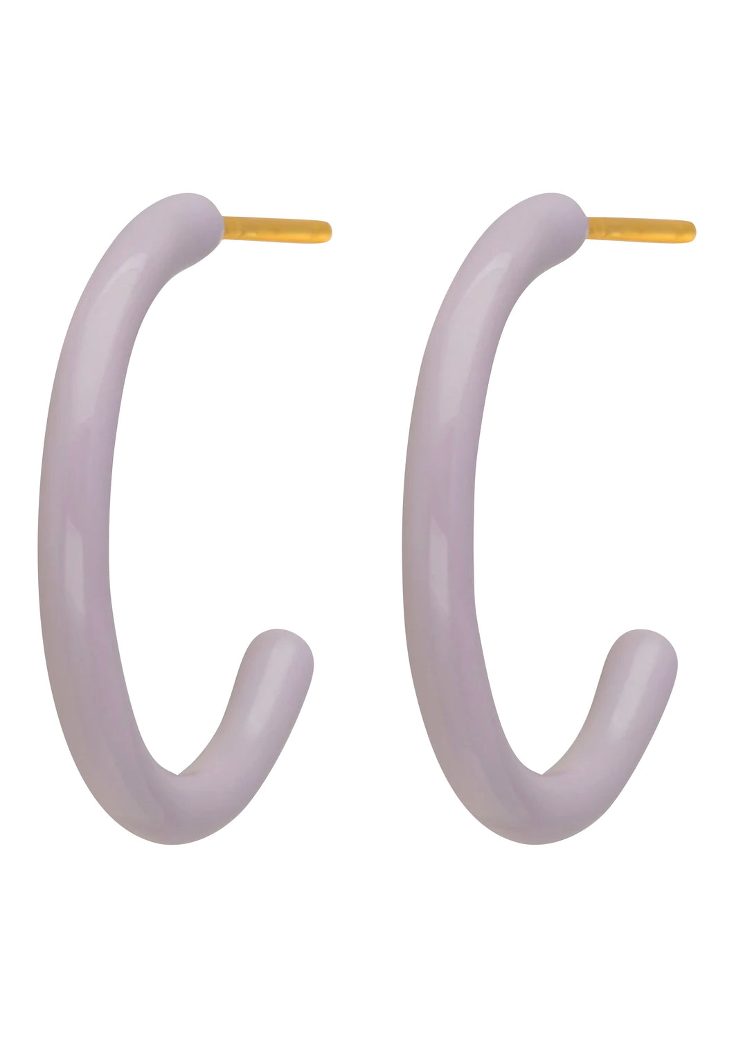 COLOR HOOPS MEDIUM PAIR