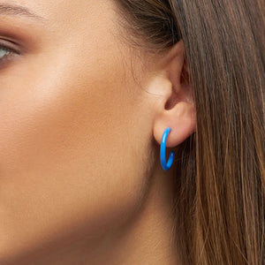 COLOR HOOPS MEDIUM PAIR