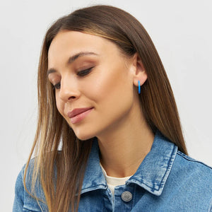 COLOR HOOPS MEDIUM PAIR
