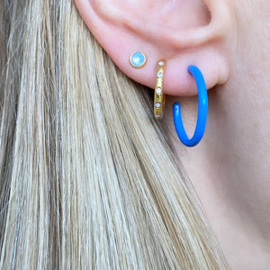 COLOR HOOPS MEDIUM PAIR