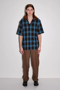 GONZO SHIRT BROWN CHECK