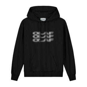 BLUR LOGO HOODIE