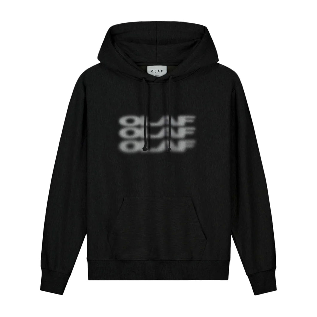 BLUR LOGO HOODIE