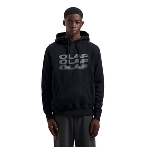 BLUR LOGO HOODIE