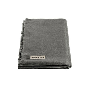 SLIM SCARF DARK GREY