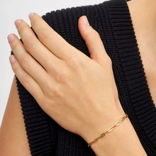 Load image into Gallery viewer, PAPERCLIP BRACELET GOLD
