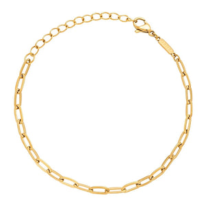 PAPERCLIP BRACELET GOLD