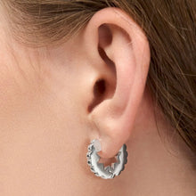 Load image into Gallery viewer, HEART HOOPS PAIR
