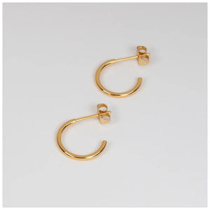 NON HOOPS SMALL PAIR GOLD