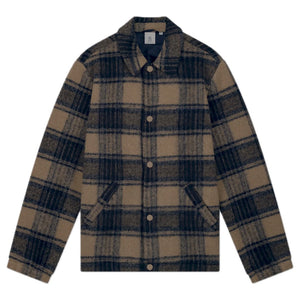 ENYO WOOL CHECK JACKET