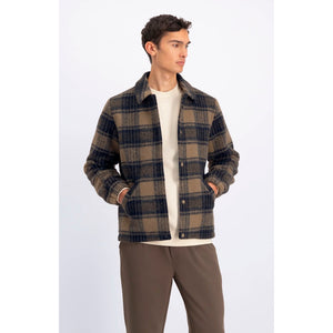 ENYO WOOL CHECK JACKET