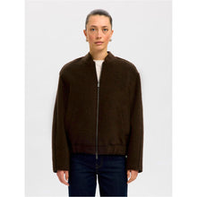 Load image into Gallery viewer, SLFREIGN WOOL BLEND BOMBER JACKET

