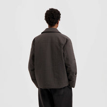 Load image into Gallery viewer, CHECKED PADDED COACH JACKET
