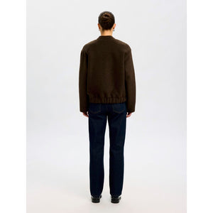 SLFREIGN WOOL BLEND BOMBER JACKET