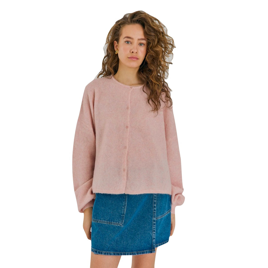 HALLI BUTTON KNIT CARDIGAN