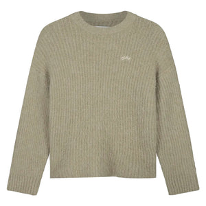 HAIRY KNITTED CREWNECK