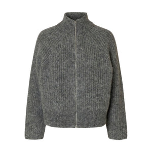 SLFANJULI KNIT ZIP CARDIGAN