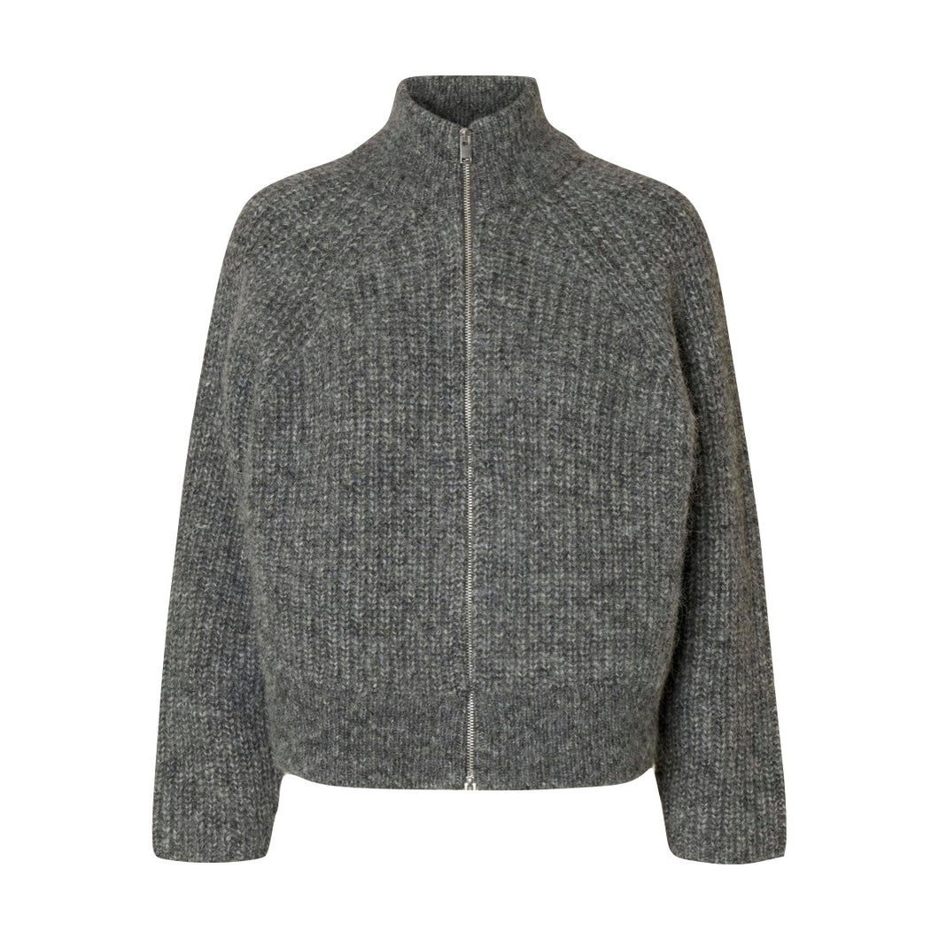 SLFANJULI KNIT ZIP CARDIGAN