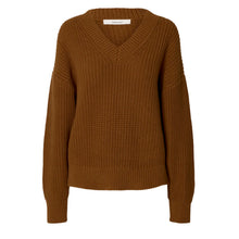 Load image into Gallery viewer, SELMA SUS LS KNIT V-NECK
