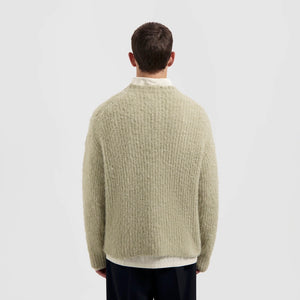 HAIRY KNITTED CREWNECK