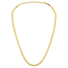 Load image into Gallery viewer, SNAKE NECKLACE GOLD PLATED
