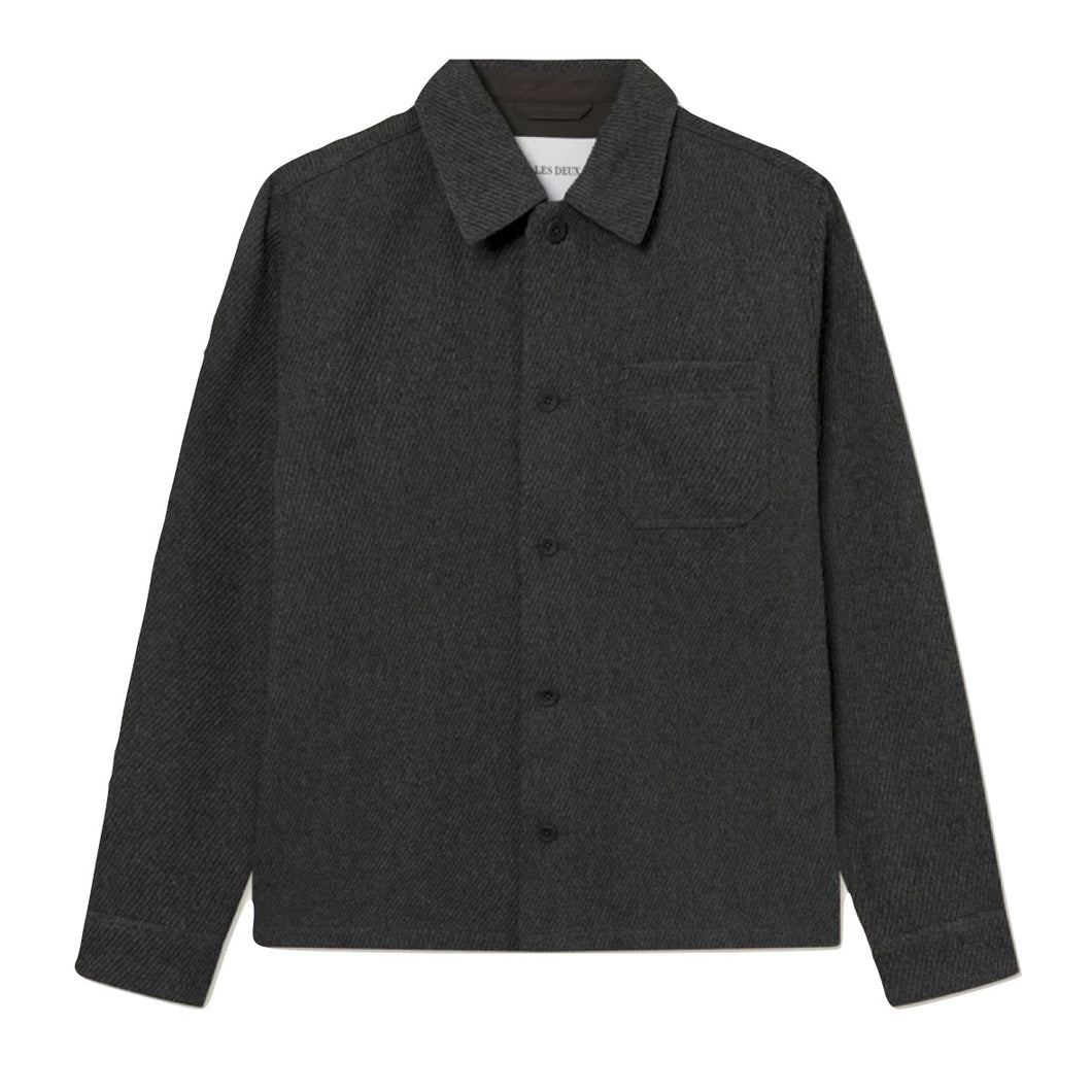 HAMILTON TWILL WOOL OVERSHIRT
