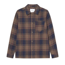 Load image into Gallery viewer, LOAN CHECK TWILL OVERSHIRT
